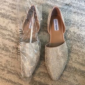Steve Madden Women's Talent-r Loafer Rhinestone